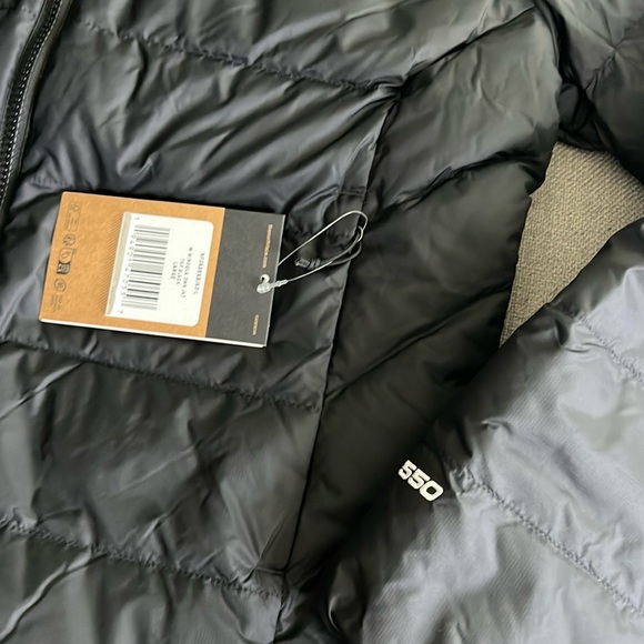 THE NORTH FACE Women Minoqua Puffer 550-Down Jacket Black - Picture 10 of 11
